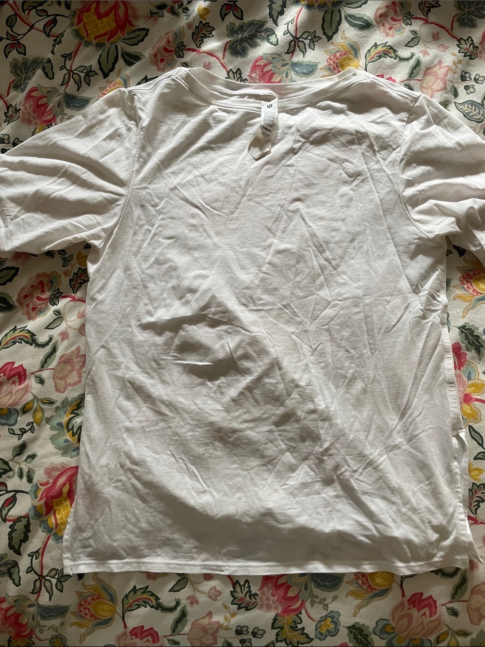 lululemon athletica White Short Sleeve Crew Tee